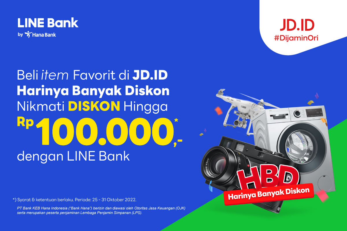 Promo JD.ID Harinya Banyak Diskon