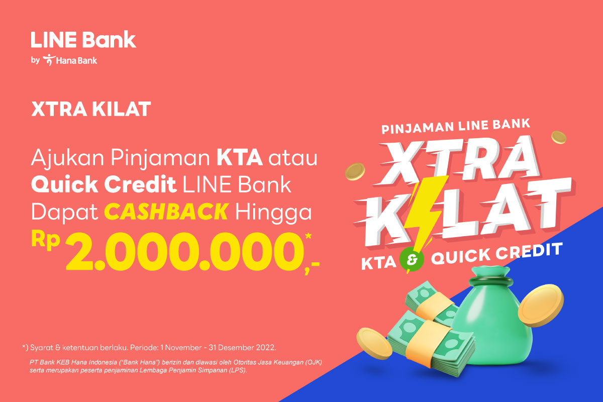Ajukan pinjaman dan nikmati cashback hingga Rp2.000.000!