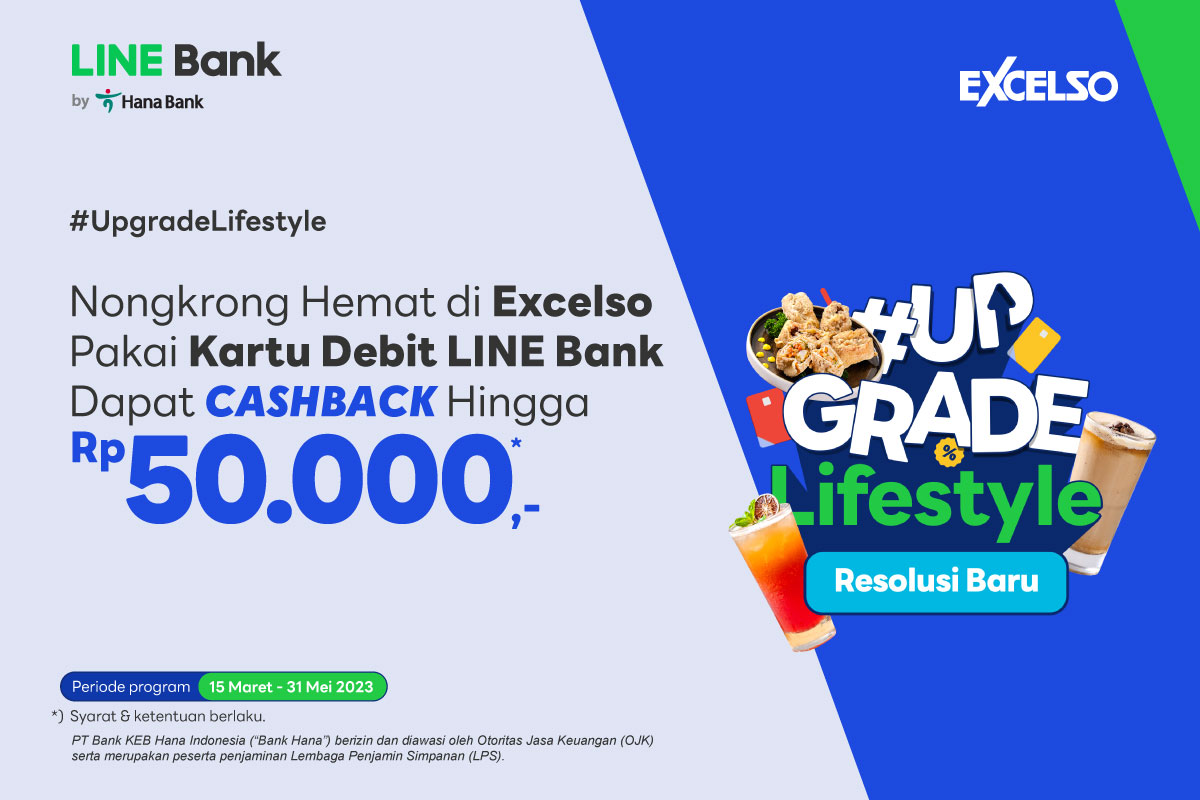 Ngafe di Excelso Cashback Rp50.000