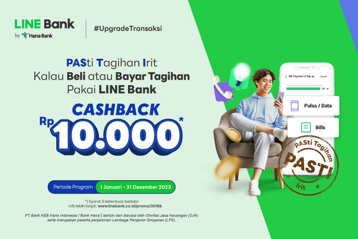 Promo Bill Payment CASHBACK Rp10.000