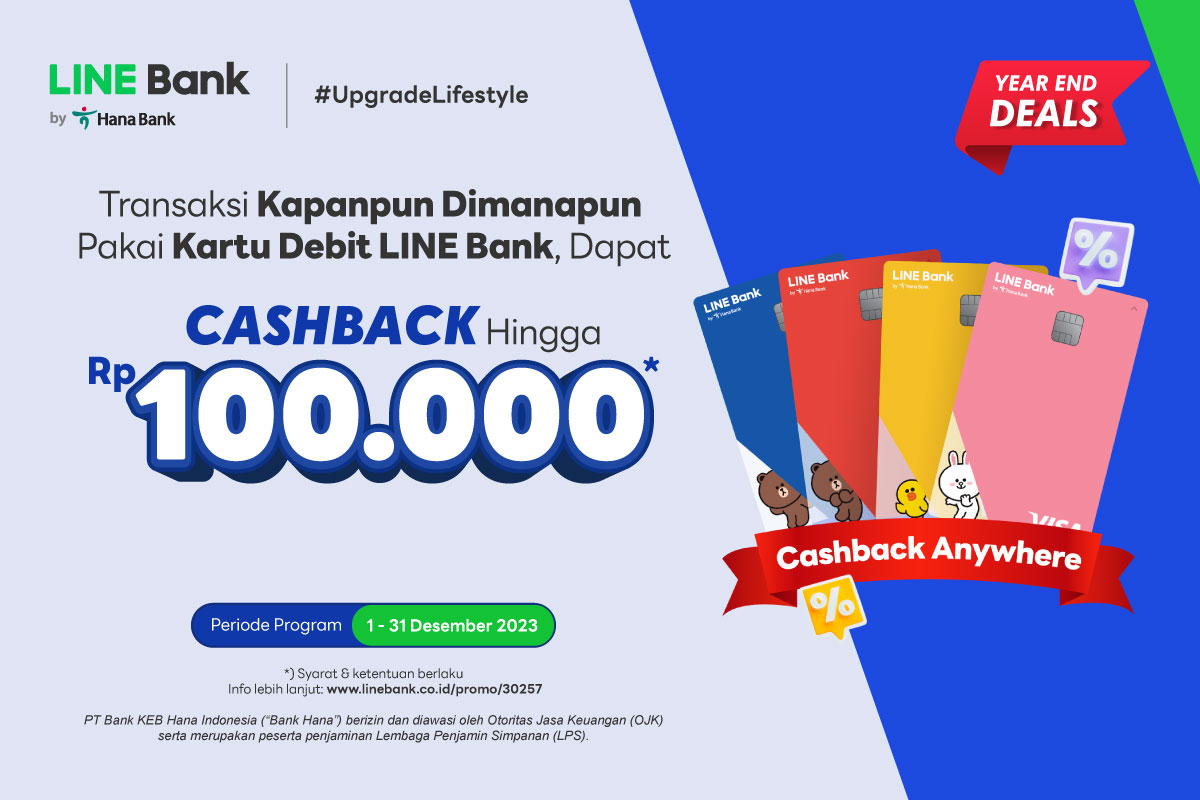 Promo Cashback Anywhere 