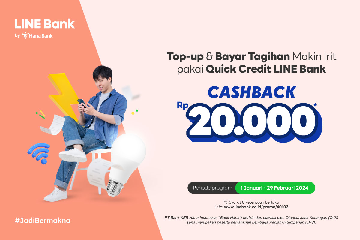 Promo Top-up & Bayar Tagihan - Quick Credit