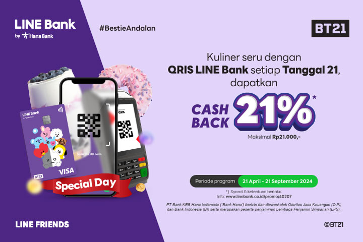 Special Day  - LINE Bank Debit Card with BT21