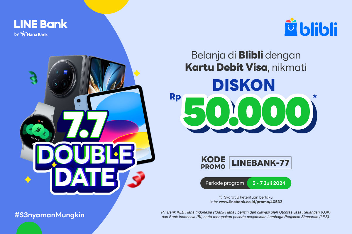 Promo Double Date - Blibli