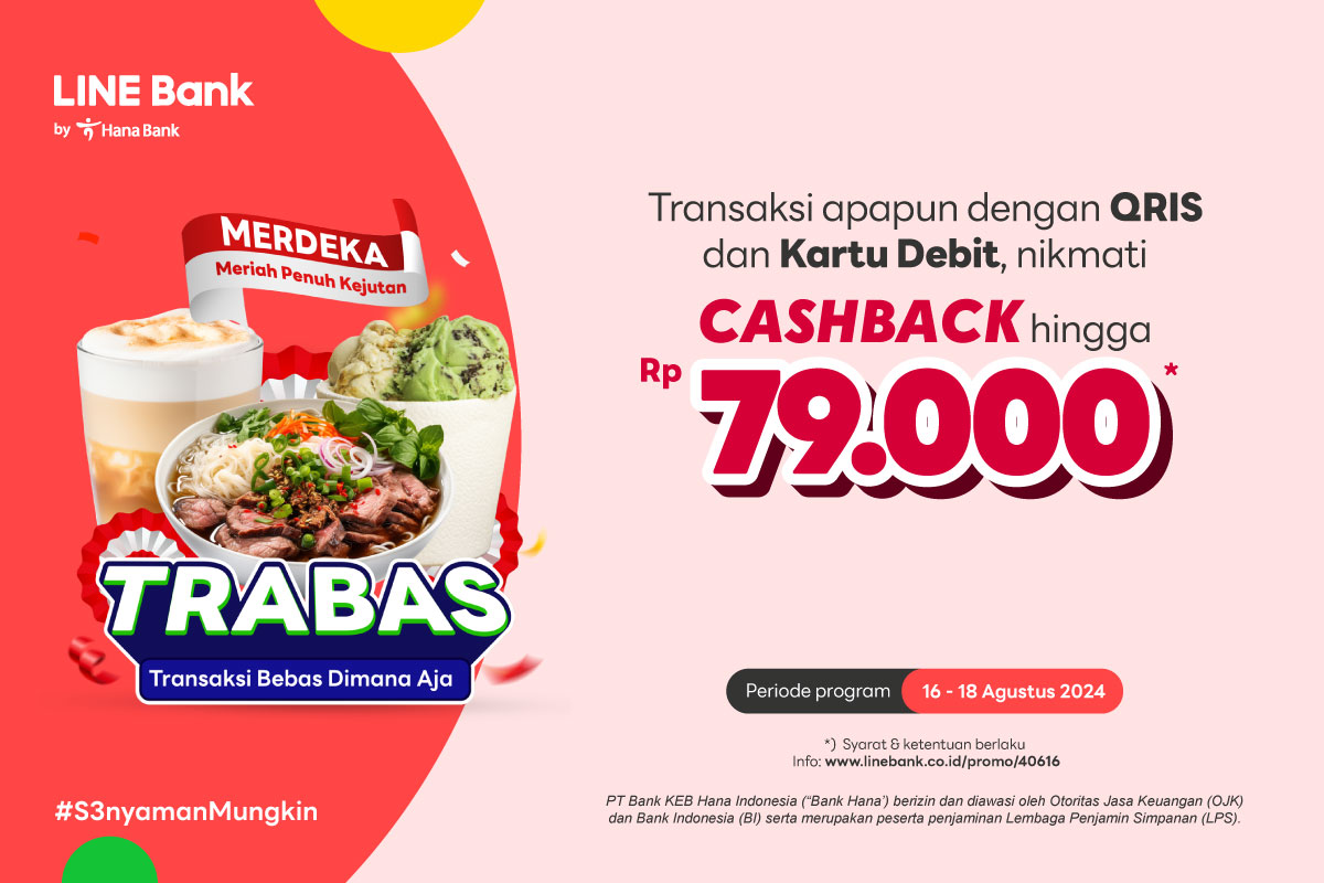 Promo Merdeka - Transaksi Dimanapun