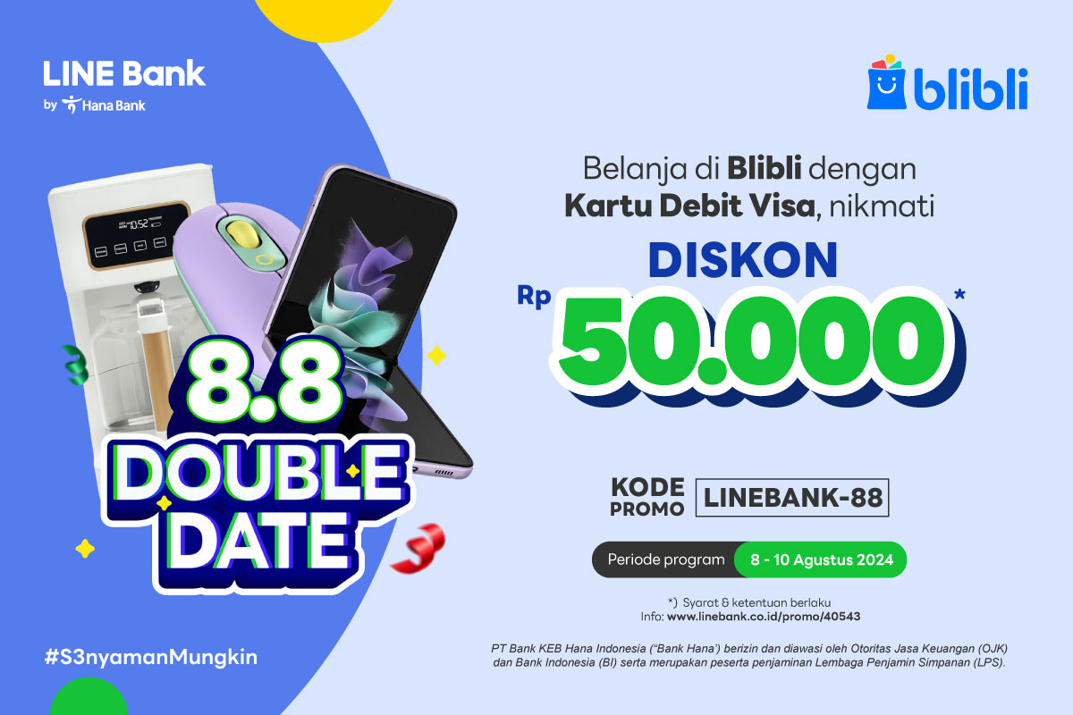 Promo Double Date - Blibli