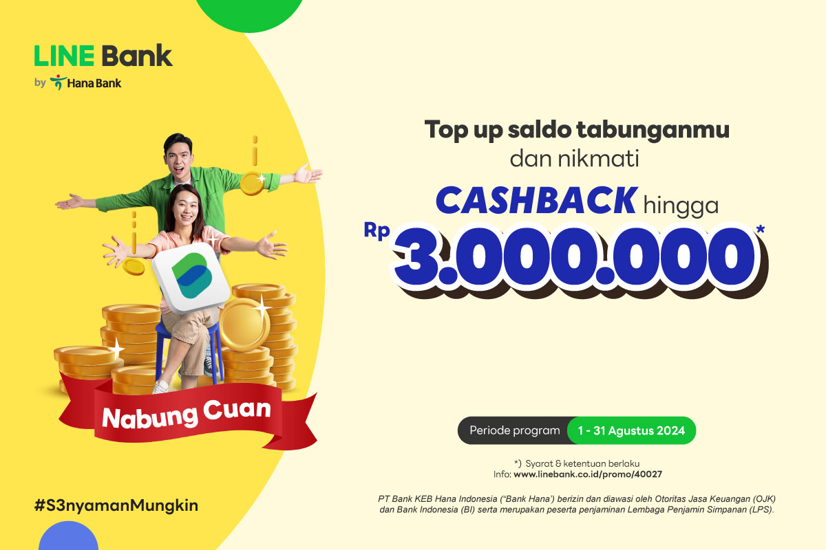 Promo Top Up Tabungan