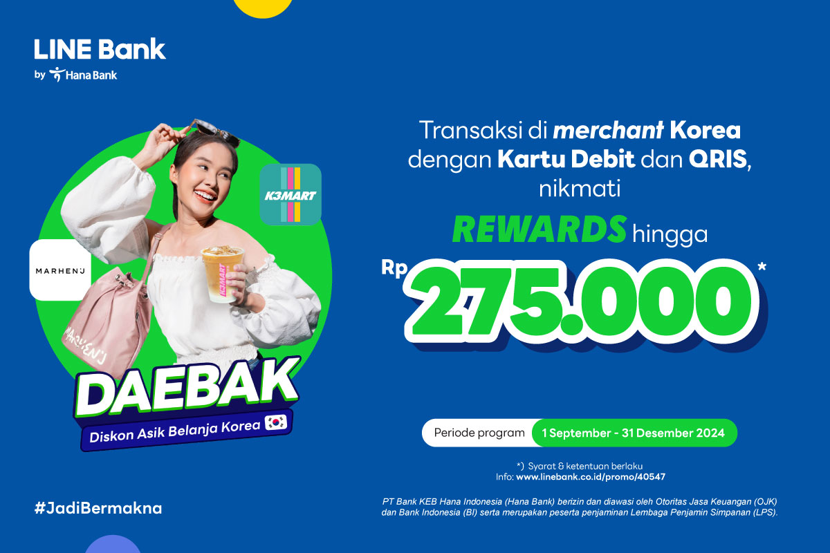 Promo Daebak - Merchant Korea