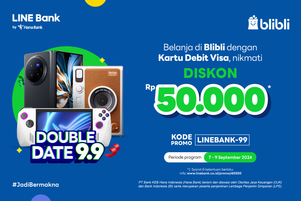 Promo Double Date - Blibli