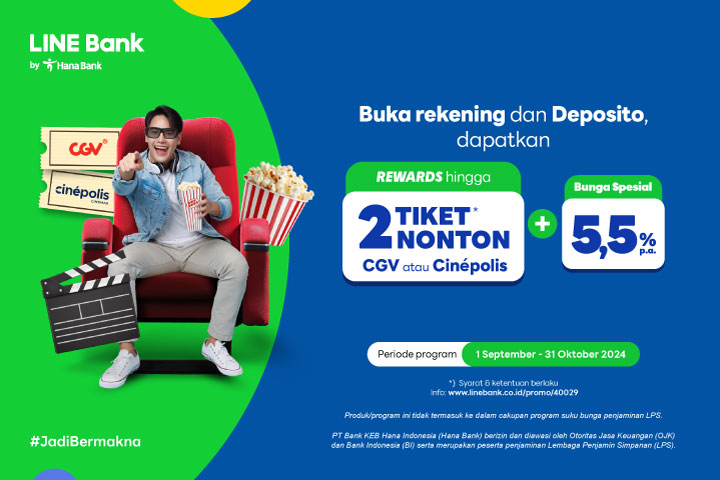 Promo Pengguna Baru - CGV/Cinepolis