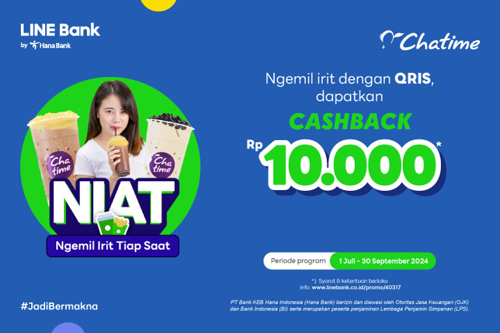 Promo NIAT Ngemil - Chatime