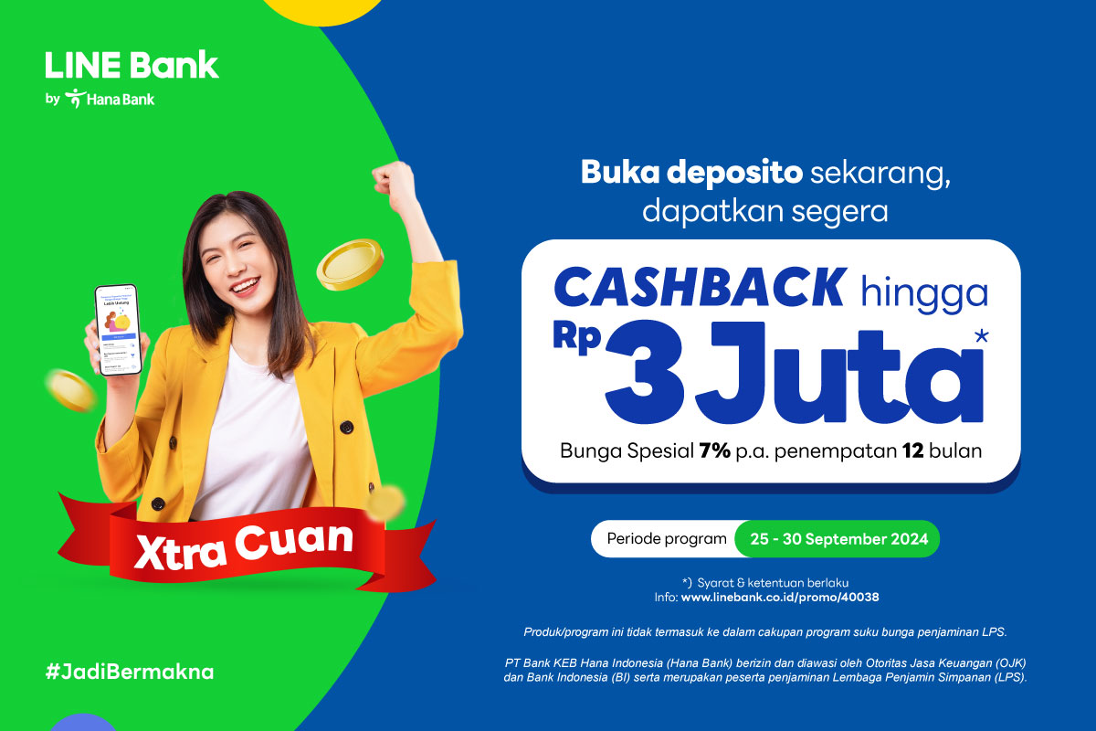 Promo Deposito LINE Bank