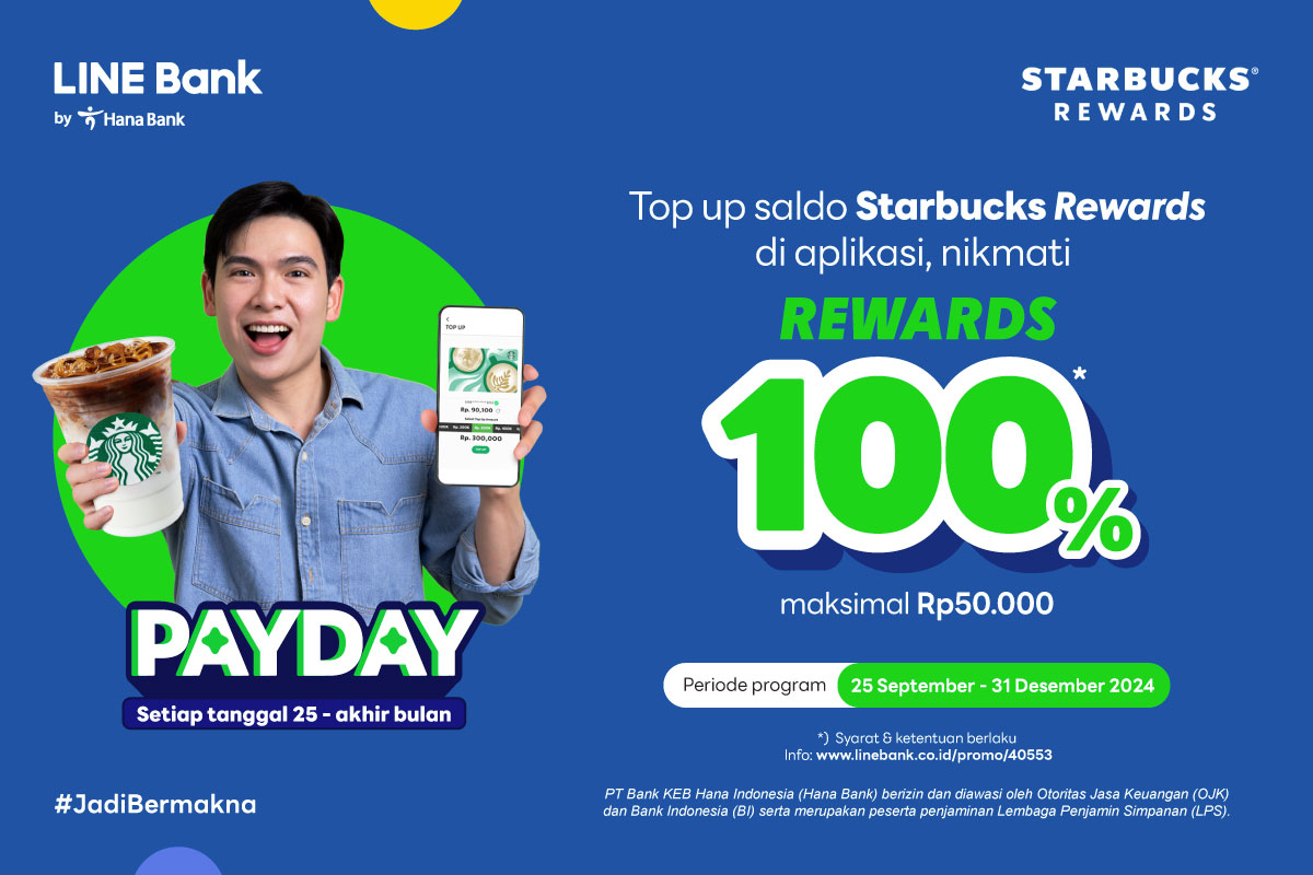 Promo Starbucks Payday