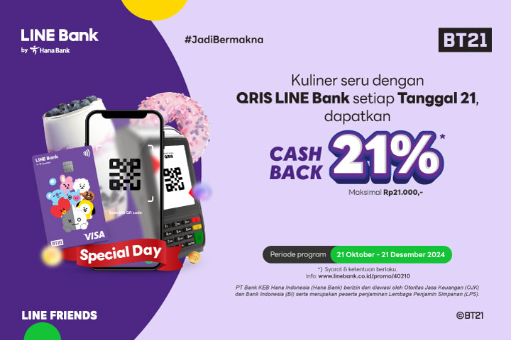 Special Day  - LINE Bank Debit Card with BT21