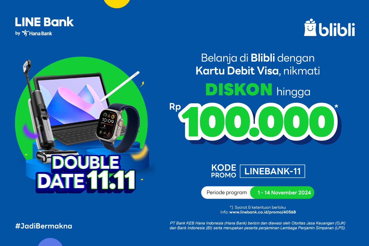 Promo Double Date - Blibli