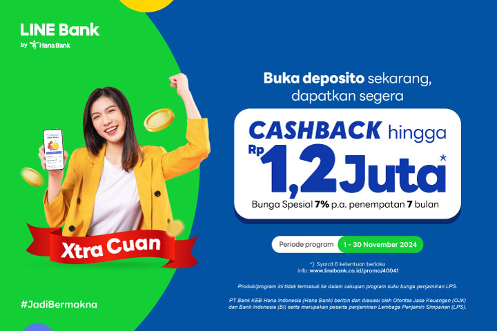 Promo Deposito 7 Bulan