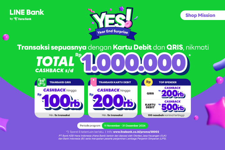 Year End Surprise - Promo Transaksi