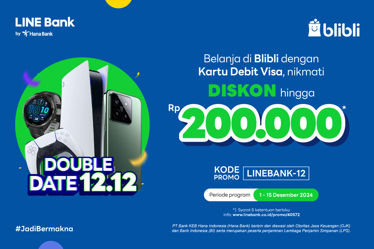 Promo Double Date - Blibli