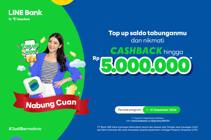 Promo Top Up Tabungan