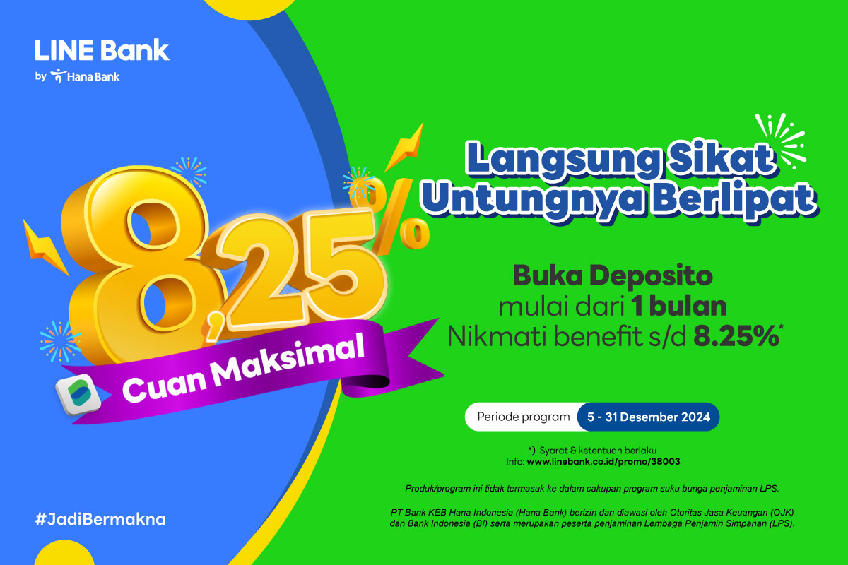 Promo Deposito 1 & 3 Bulan 