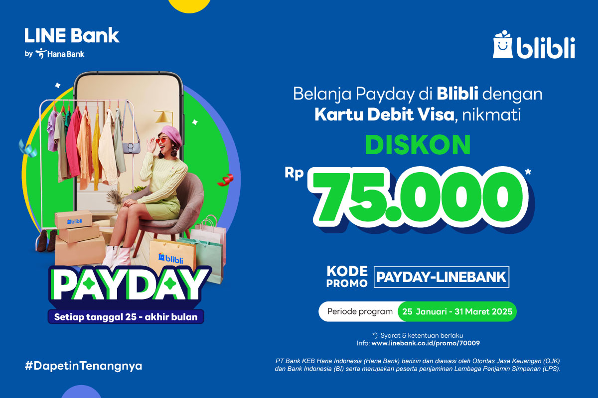 Promo Payday - Blibli