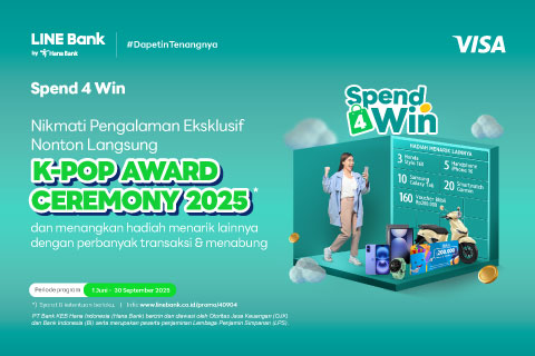 Kumpulkan poinnya dan dapatkan hadiah utama berupa tiket nonton K-POP Award Ceremony 2025 & hadiah menarik lainnya!