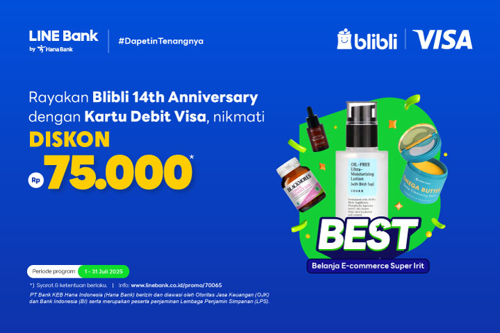 Promo BEST - Blibli 14th Anniversary