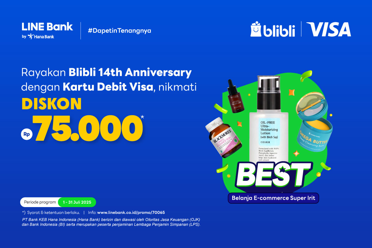 Promo BEST - Blibli 14th Anniversary