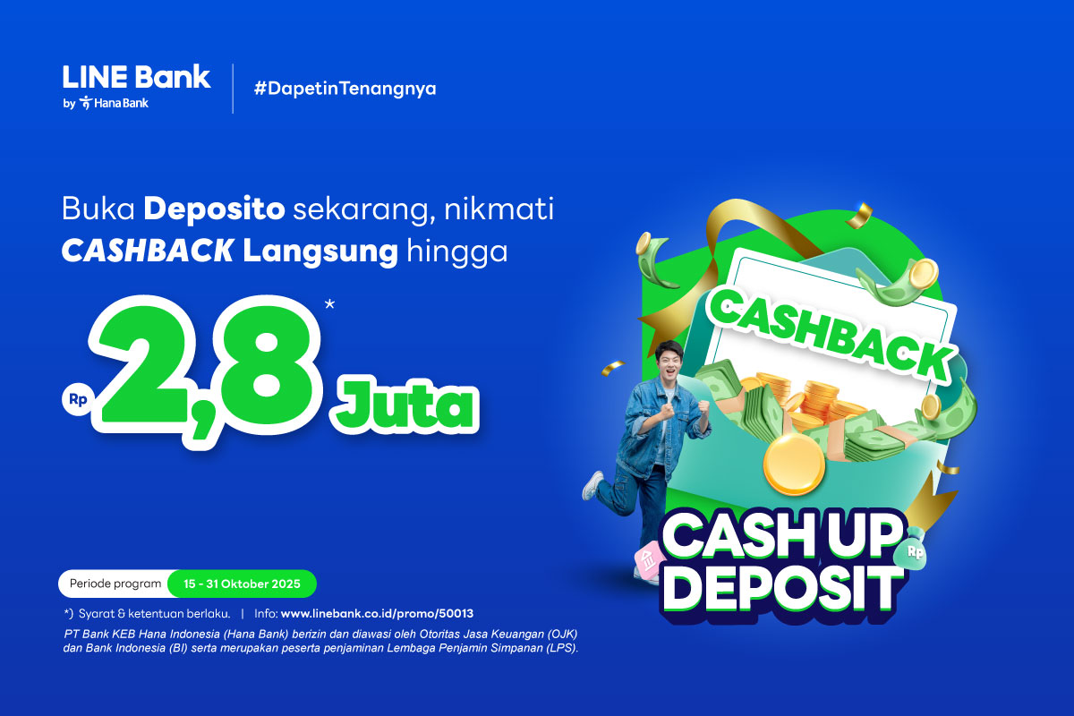 Promo - Cash up Deposit