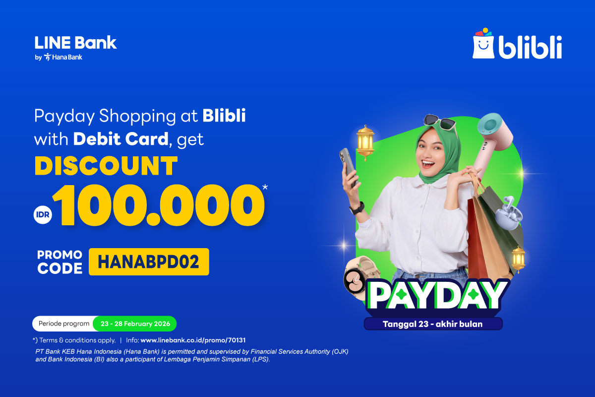 Payday Promo - Blibli