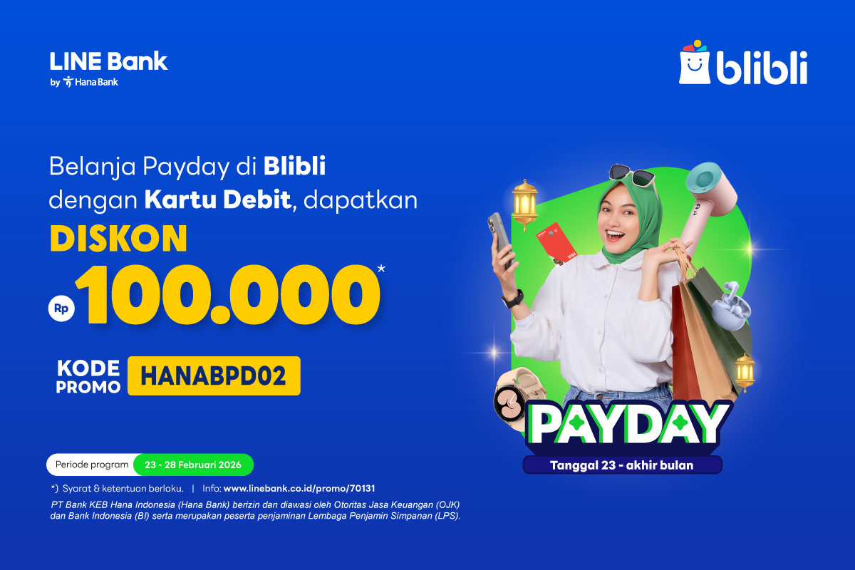 Promo Payday - Blibli 
