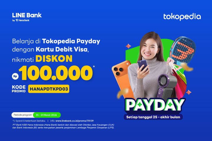 Promo Payday - Tokopedia