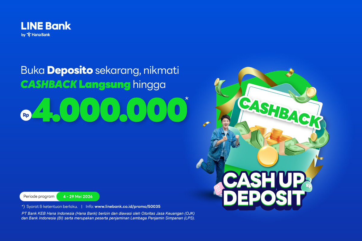 Promo - Cash up Deposit