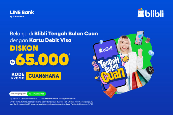 Promo - Blibli Tengah Bulan Cuan