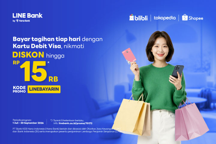 Bayar Tagihan Tiap Hari