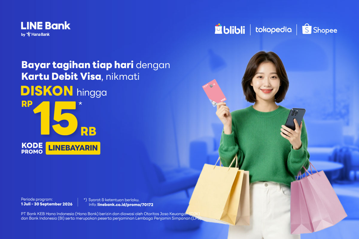 Bayar Tagihan Tiap Hari