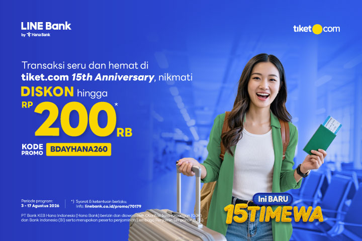 Promo - Tiket.com 15th