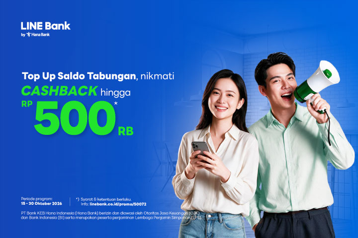 Tambah Saldo Tabungan