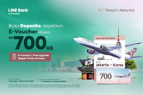 Buka Deposito, dapatkan E-Voucher diskon Rp700.000
